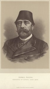 Portræt af Ismail Pasha af English School
