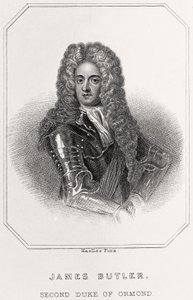 Portrait of James Butler, second Duke of Ormond, 1835dani af English School