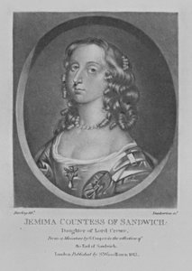 Portræt af Jemima grevinde af Sandwich, fra 