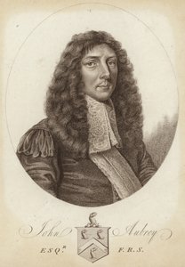 Portræt af John Aubrey af English School