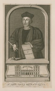 Portræt af John Colet af English School