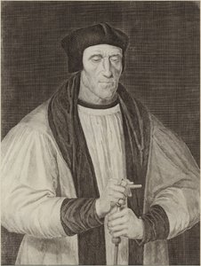 Portræt af John Foxe af English School