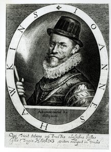 Portræt af John Hawkins (1532-95) af English School
