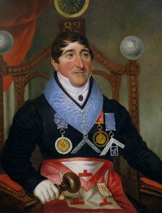 Portræt af John James Howell Coe, 1820