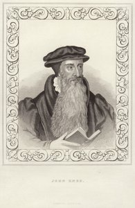 Portræt af John Knox af English School
