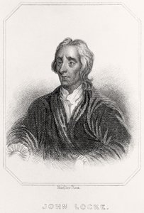 Portrait of John Locke, 1835dani af English School