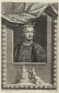 Porträt von Johann von England von English School
