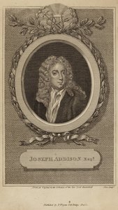 Portræt af Joseph Addison af English School
