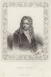 Portræt af Joseph Addison af English School