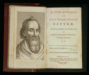 Portræt af Juvenal fra 