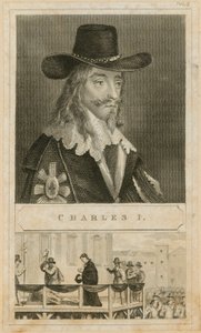 Portræt af kong Charles I af English School