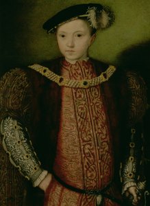 Portræt af kong Edward VI (1537-53) 1500-tallet