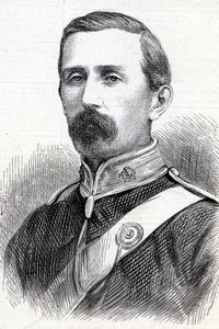 Portræt af oberstløjtnant George Taylor Denison, 1877 af English School