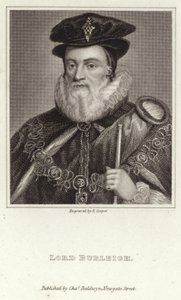 Portræt af Lord Burleigh af English School