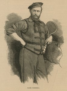 Portræt af major Walter Clopton Wingfield af English School