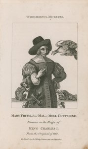 Portræt af Mary Frith af English School