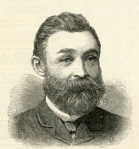 Portræt af Mr.R.Urwin, sekretær for Tyne Improvement Commissioners, 1884 af English School