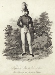 Portræt af Napoleon II af English School