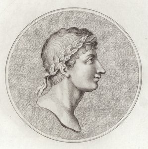 Portræt af Ovid af English School