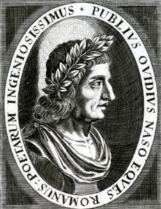 Portræt af Ovid, 1639 af English School