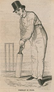 Portræt af Pilch af English School