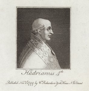 Porträt von Papst Adrian IV.