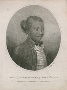 Portræt af Prins Lee Boo af Palau af English School