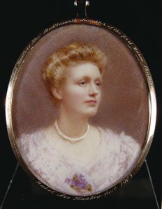 Portræt af Rachel Beatrice Kay-Shuttleworth (1886-1967) af English School
