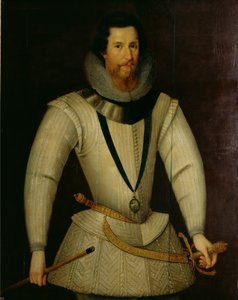 Portræt af Robert Devereux, jarl af Essex (1566-1601)