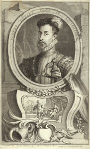 Portræt af Robert Dudley, jarl af Leicester