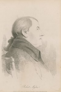 Portræt af Robert Mylne af English School