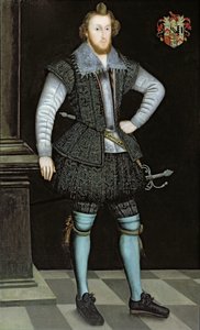 Portræt af Sir Edward Fox af Gwrrnego