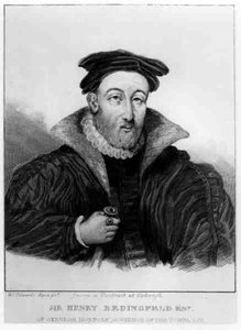 Portræt af Sir Henry Bedingfeld (1511-83) indgraveret af William Camden Edwards (1777-1855) af English School