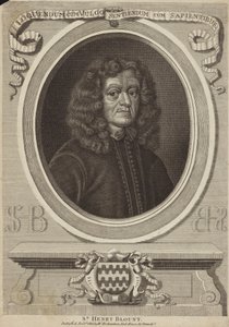 Portræt af Sir Henry Blount af English School