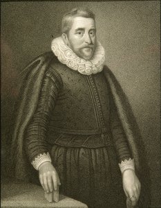 Portræt af Sir Henry Wotton (1568-1639) fra 