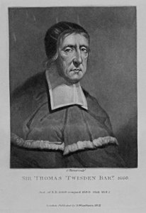 Portræt af Sir Thomas Twisden, fra 