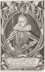 Portræt af Sir William Fresh af English School