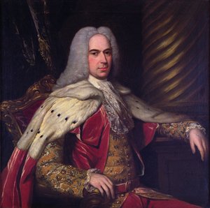 Portræt af Thomas, 1. Viscount Gage