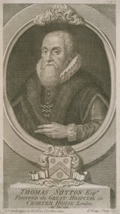 Portræt af Thomas Sutton af English School
