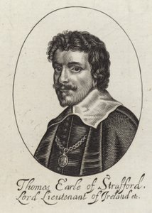 Portræt af Thomas Wentworth af English School