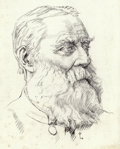 Portræt af Walter Skeat af English School