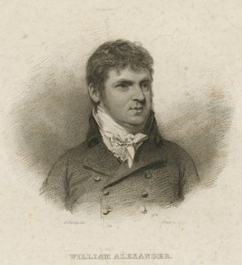 Portræt af William Alexander af English School