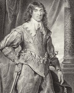 Portræt af William Hamilton, 2. hertug af Hamilton (1616-51), fra 