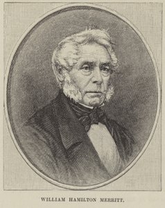 Portræt af William Hamilton Merritt af English School