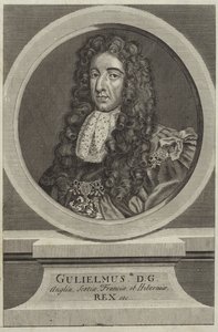 Portræt af William III af England af English School