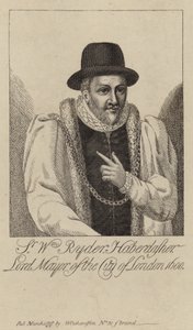 Portræt af William Ryder af English School