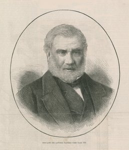 Portræt af afdøde Sir Antonio Panizzi af English School