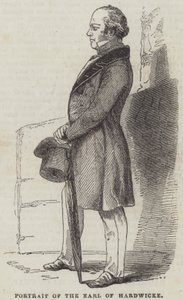Portræt af jarlen af Hardwicke af English School