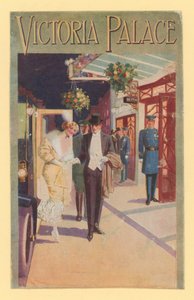 Postkort, der promoverer Victoria Palace af English School