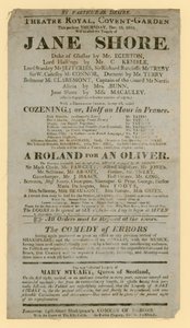 Plakat for Jane Shore af English School